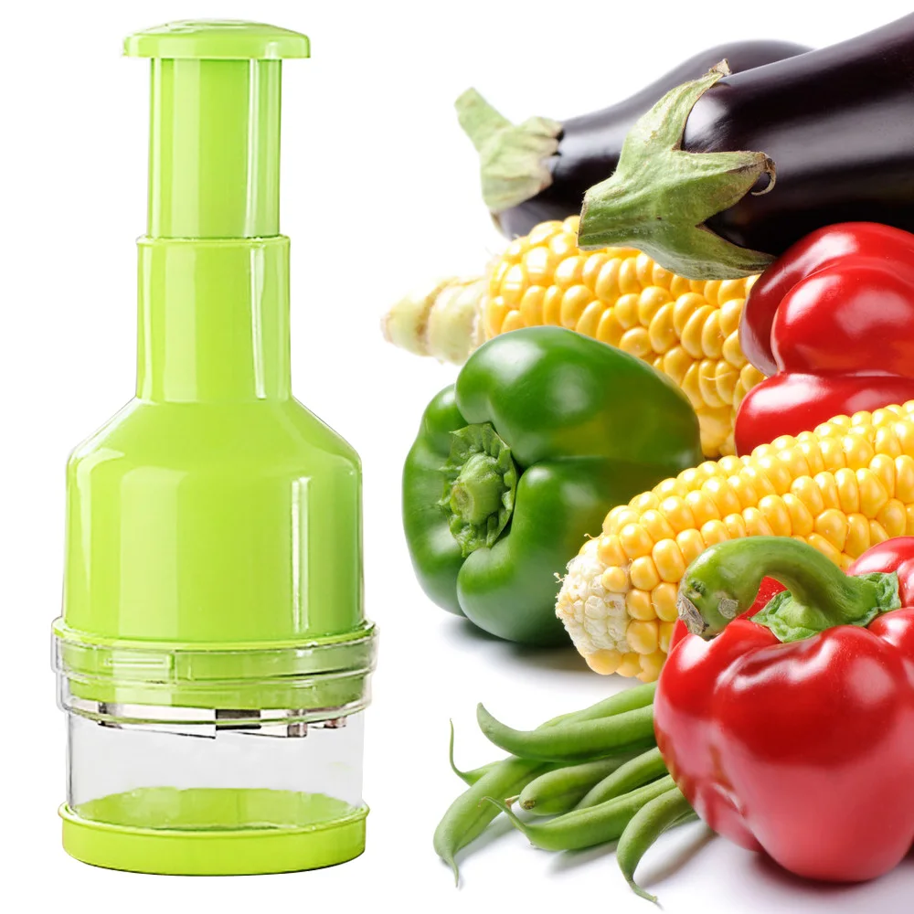 Behokic Kitchen Hand Pressing Manual Vegetable chopper Garlic Onion