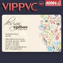 40064-6 лучший Бизнес cardspvc матовая лицевая сторона