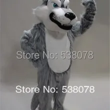 Тематический карнавальный Косплей Костюм с изображением животного леса, костюм-талисман серого волка, костюм для взрослых с мультипликационным персонажем, Костюм SW881