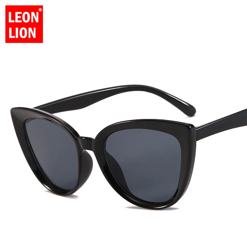 Солнечные очки LeonLion в винтажном стиле UV400 женские классические зеркальные