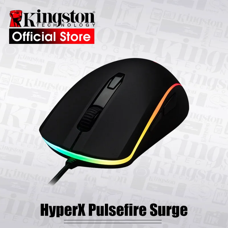Профессиональная игровая мышь kingston HyperX Pulsefire FPS Pulsefire Surge RGB и Pulsefire Core