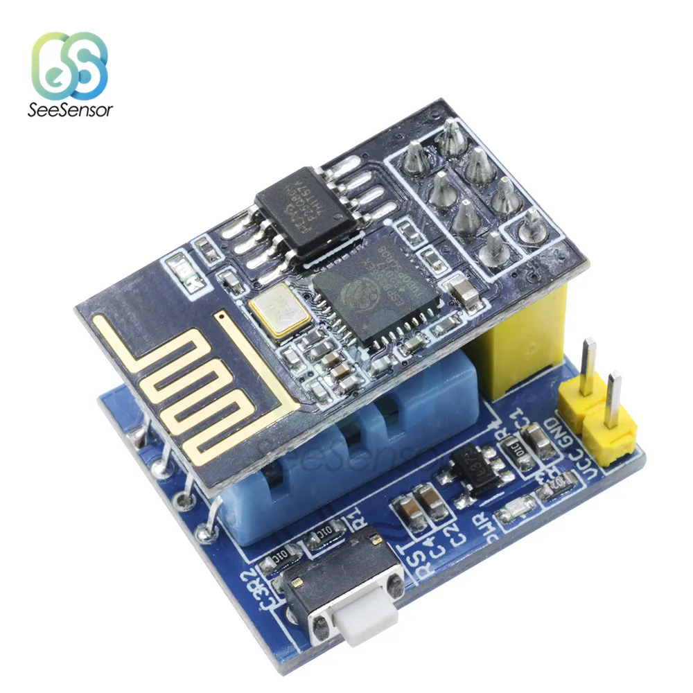 ESP8266 ESP01S ESP 01S DHT11 модуль датчика температуры и влажности беспроводной Wifi NodeMCU