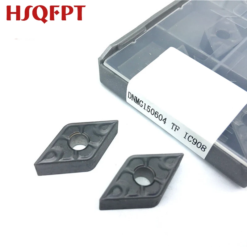 

10PCS DNMG150604 DNMG150608 TF IC907/IC908 External Turning Tools Carbide insert Lathe cutter Tool Tokarnyy Iscar turning insert