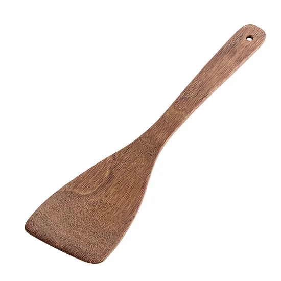 1PCS wood spatula household spatula nonstick wood shovel kitchen wooden
