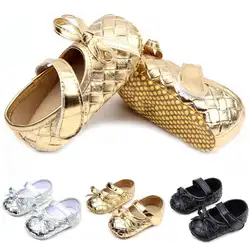 Горячая обувь для новорожденных девочек обувь малышей с бантом детская обувь фирменная розничная продажа детская обувь новое поступление