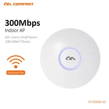 COMFAST Wifi маршрутизатор 300 Мбит/с 2,4 ГГц бизнес-использование маркетинговая система AP OpenWRT Беспроводная потолочная Точка беспроводного доступа Крытый AP CF-E320N-V2