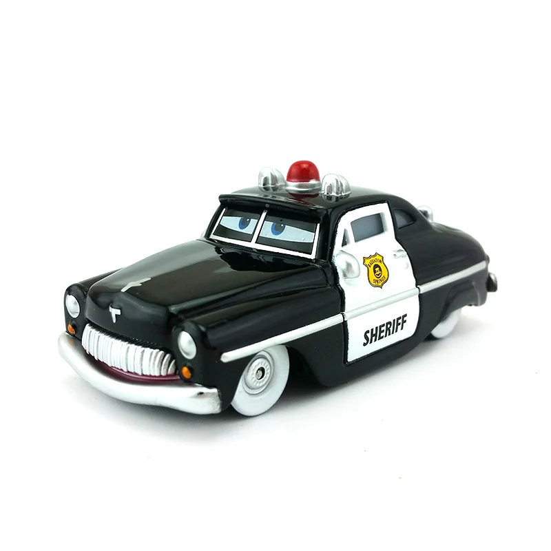 Disney Pixar Cars No.86 цыпленок Хикс Молния Маккуин 1:55 литья под давлением металлическая