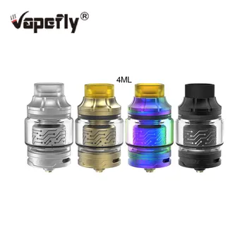 

Original Vapefly Core RTA Tank 2ML with 4ML Bubble Glass Electronic Cigarette Atomizer Support Single & Dual Coil Built DIY Vape