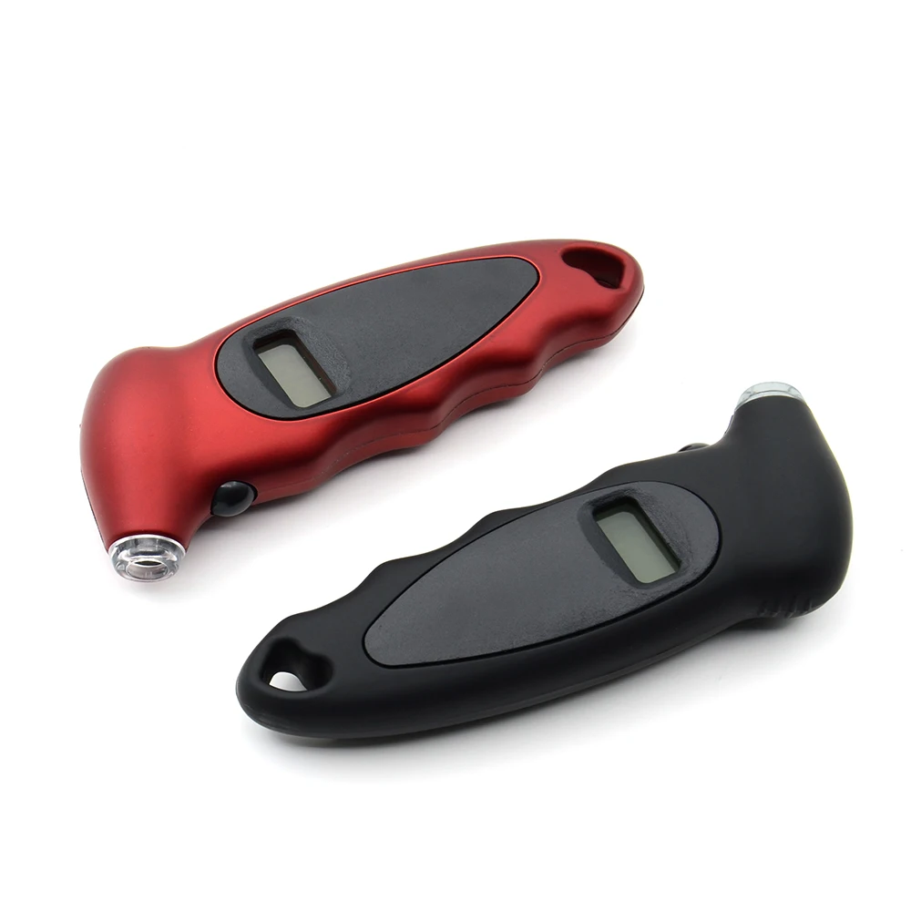 New Digital Car Tire Tyre Air Pressure Gauge Meter LCD Display Manometer Barometers Tester for Car Truck Motorcycle Bike