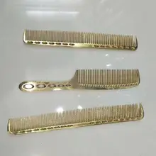 Нержавеющая сталь расческа для волос Парикмахерская Расческа Щетка укладка волос гребень для волос салон парикмахерская расческа(3 шт./компл