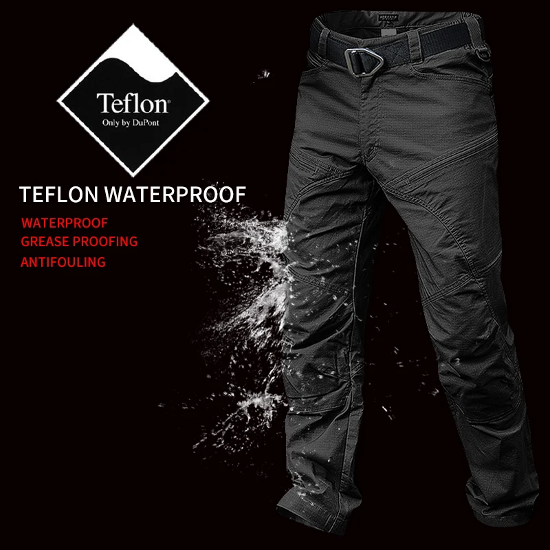 Senderismo pantalones de algodón de los hombres al aire libre formación de Trekking pesca caza impermeable militar del ejército pantalones Deporte Pantalones de deporte de carga deber pantalón Senderismo pantalones de algodón de los hombres al aire libre formación de Trekking pesca caza impermeable militar del ejército pantalones Deporte Pantalones de deporte de carga deber pantalón