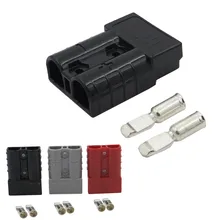 1x 50 Ампер Anderson стиль штекер 12 в 24 В Carvan зарядное устройство батарея DC разъем питания портативное зарядное устройство высокая термостойкость