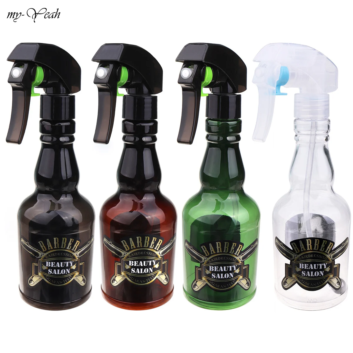 

280ml Refillable Spray Bottle Hairdressing Fine Mist Water Atomizer Empty Container Barber Pro Salon Hair Styling Accessories