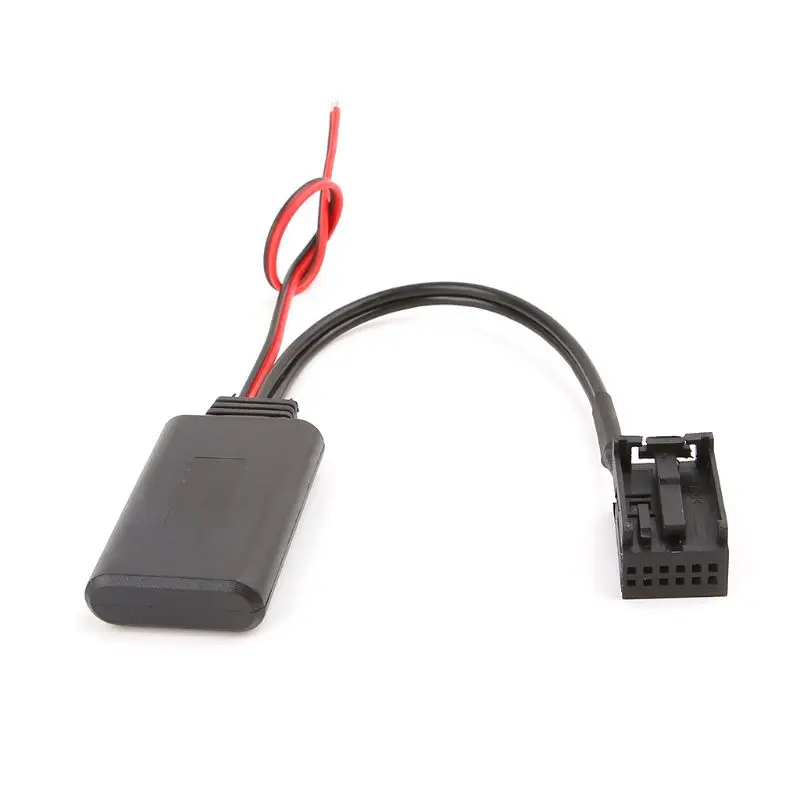 

Car Bluetooth Module Aux Receiver Cable Adapter 12Pin Port For Ford Focus Mondeo 6000CD