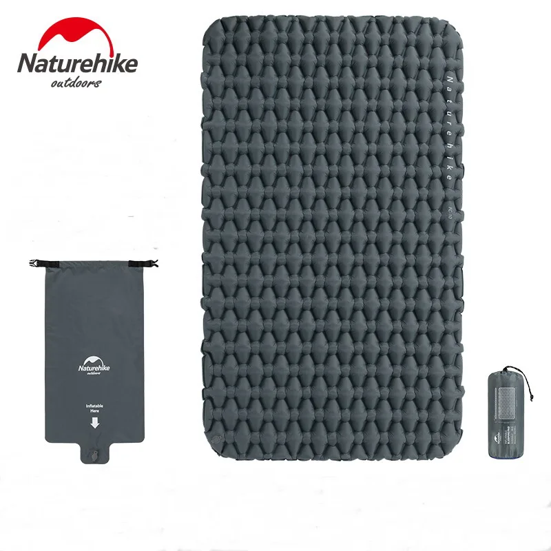 Продажа Naturehike открытый 2 человек надувной матрас сверхлегкий спальные подушечки надувные матрасы кемпинг надувная подушка с заполняющим воздушным...