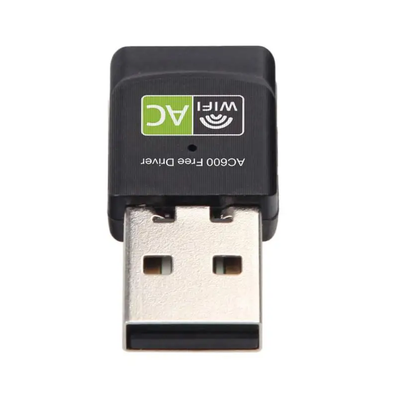 Беспроводной USB Wifi адаптер 600 Мбит Lan USB Ethernet 2,4 г 5 г Dual Band Wi-Fi сетевой карты Wi-Fi ключ 802.11n/g/a/ac