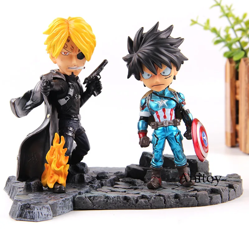 one piece avengers figure