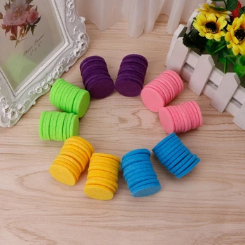 

20PCS 30mm Round Refill Pads for Car Aromatherapy Essential Oil Diffuser Locket