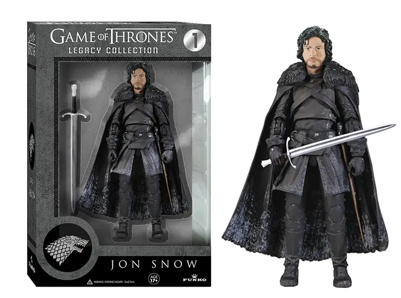 Официальная коллекция Funko Legacy экшн фигурка 6 ''ТВ: Игра престолов Джон Сноу