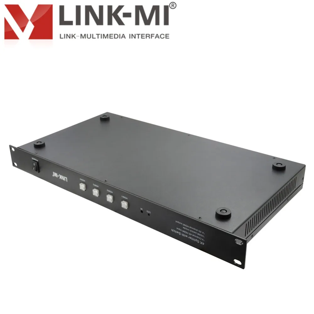 LINK MI LM SP420 4K сплиттер с поддержкой переключателя 4 канальный HDMI1.4 вход|Аксессуары