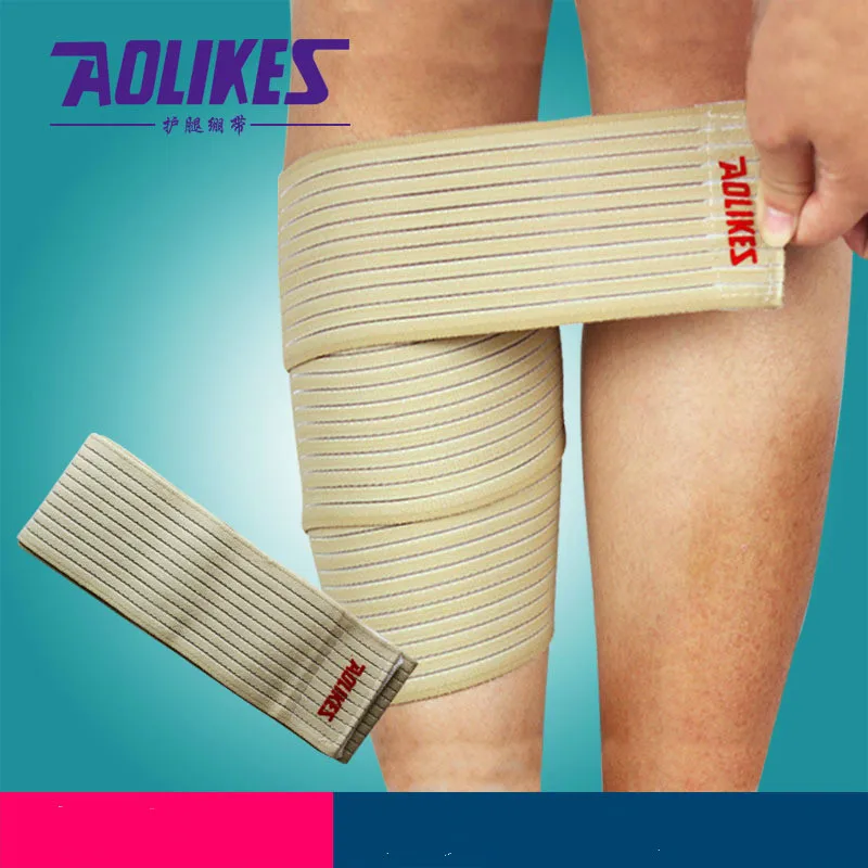 Buy 1 Pair 90*7.5cm Powerlifting Elastic Bandage Leg