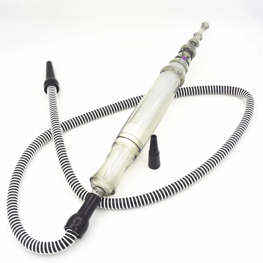 Hose Length:160 CM New Shisha Hookah Silicone Hose With Gel Bag Container for Chicha Nargile Accessories Random color