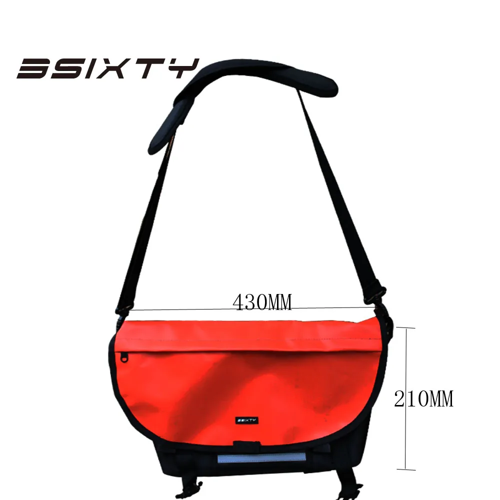 Top 3SIXTY Nylon Bicycle Front Carrier Block Bags Bascket for Brompton Bike Accessories Waterproof Bag with Bracket 1