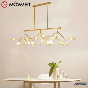 

Modern Led Pendant Light Nordic Acrylic Branches Dining Room Kitchen Light Designer Industrial Hanging Lamps Lighting