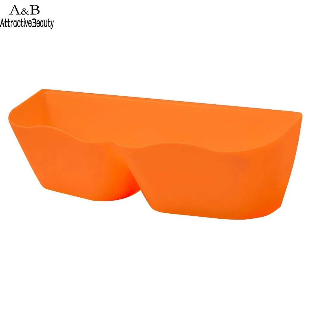 Homdox Wall Mounted Shoes Rack Creative Plastic Shoes Shelf Holder Sticky Home Shoe N30A
