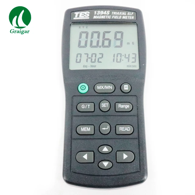 Darmowa Wysylka Tes 1394s Emf Tester Data Hold Funkcja Tester Pola Elektromagnetycznego Z Rs 232 Tanie I Dobre Opinie