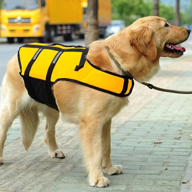 Pet Dog Life Jacket Swimwear Preserver Puppy Jackets Life Vest Safety