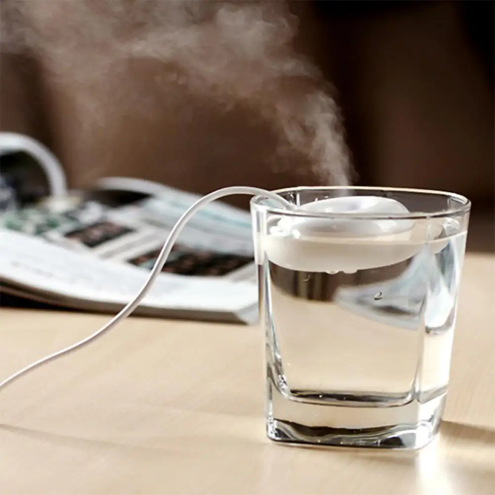 

Adoolla Portable Donut Shape USB Humidifier Air Purifier Aroma Diffuser Ultrasonic Mist Maker Sprayer Oil Diffuser