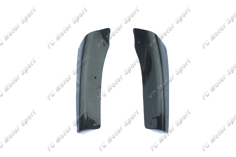 2005-2007 Mitsubishi Evolution EVO 9 JDM Varis Style Rear Bumper Diffuser Side Fin Addon CF