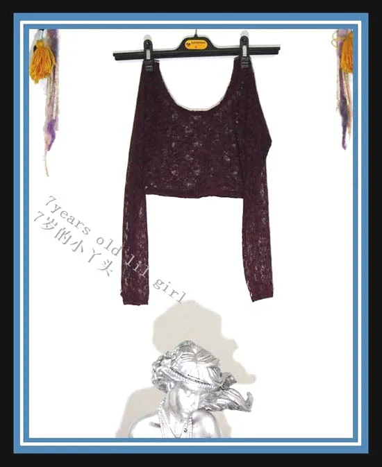

Sexy Belly Dance Dancing Lace Blouse Choli Top Dancewear Costumes DO107