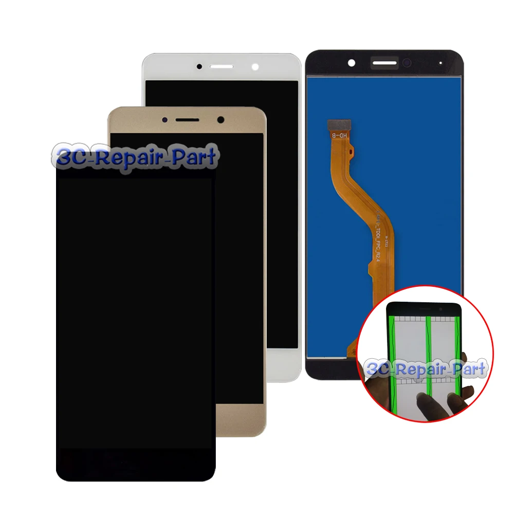 ЖК-дисплей 5 дюйма для Huawei H1711 Ascend XT2 TOR-A1 дисплей сенсорный экран дигитайзер в