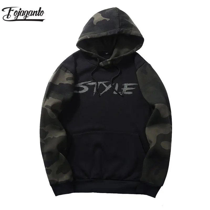 

FOJAGANTO Men Hoodies Pullover Spring Autumn Letter Printing Male Fashion Hoodies Men's Sweatshirts Hoodies Top