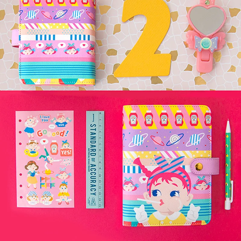 

A6/A7 Kawaii Stationary Agenda Notebook Planner Student Planner Material Escolar Book School Supplies Appointment Book