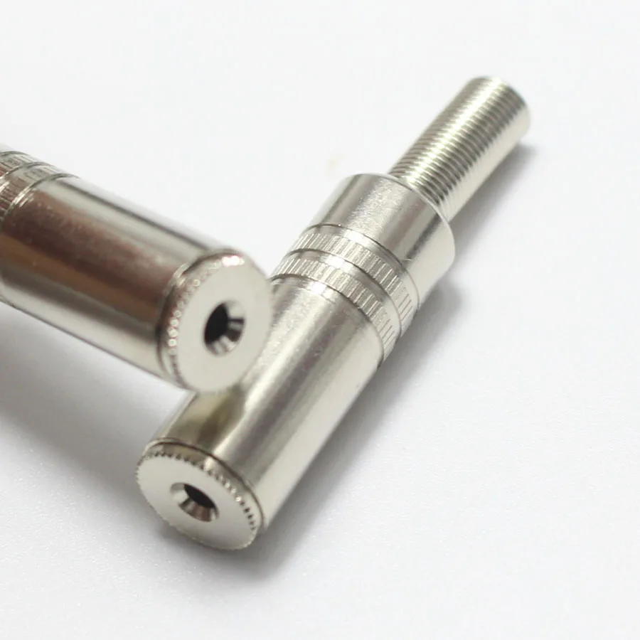 2 шт. разъем 5 мм 3 полюсный стерео аудио адаптер для микрофона mp3 mp4 ipad old phone|connector