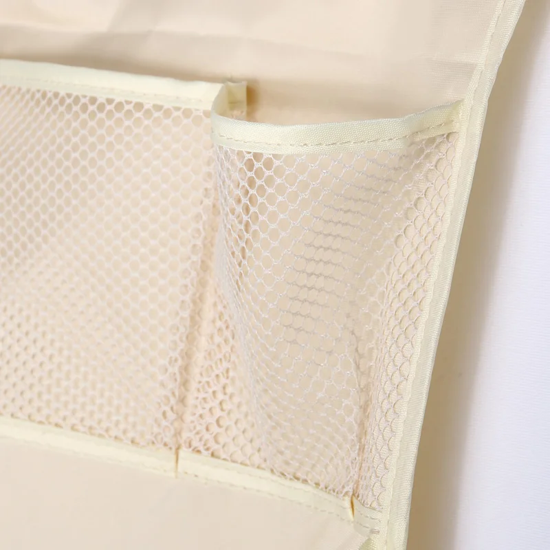  1set Baby Crib Children's Bed Hanging Bag Portable Waterproof Diapers Bedside Organizer Bed Bumper 