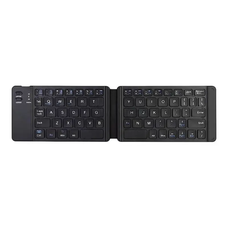 

Portable Ultra Thin Light Mini Bluetooth 3.0 Folding Keyboard Wireless Rechargeable Keypad For IOS/Android/Windows Ipad Tablet