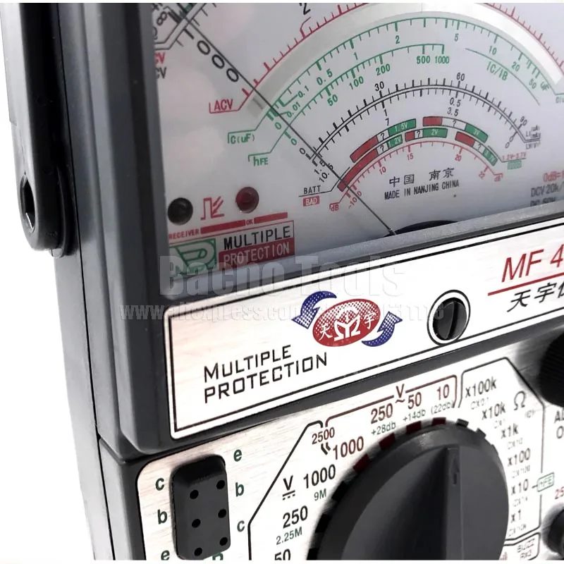 MF47C тестер напряжения тока сопротивление аналоговый дисплей мультиметр DC/AC