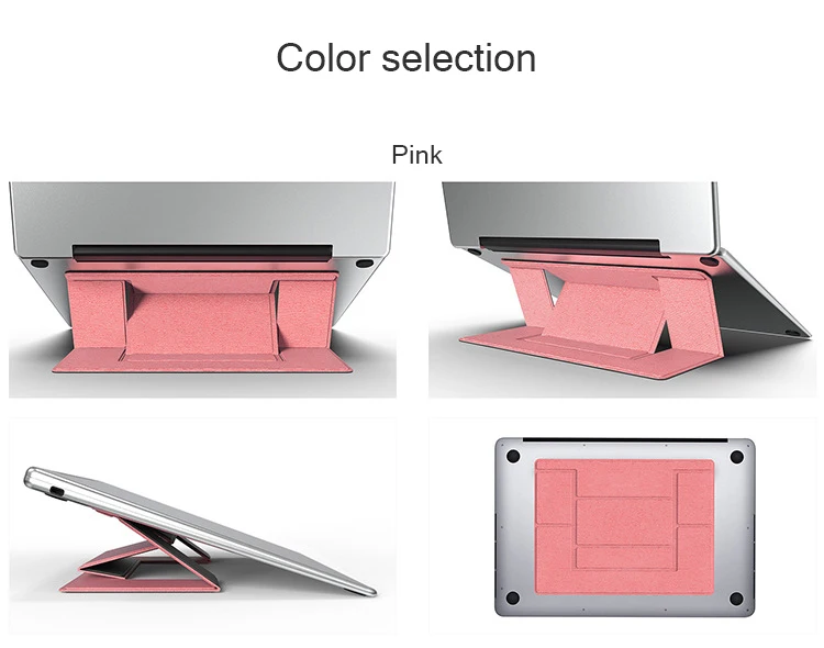 Портативная Складная подставка для ноутбука Подставка невидимая ультратонкая облегченная интегрированная многофункциональная подъемная подставка для ноутбука