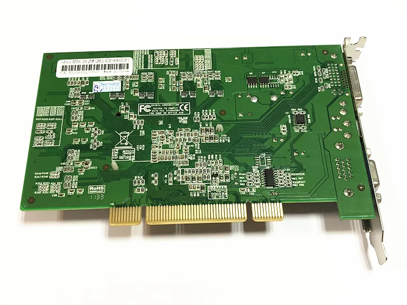 Абсолютно новая видеокарта nVidia Geforce FX5500 256MB 128bit DDR VGA/DVI PCI, видеокарта, видеокарта VGA