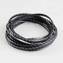 Estilo do carro De Fibra De Carbono Estilo Interior Moulding 5 m Borda Do Painel de Porta de Centro Painel de Controle Tira Protetor Adesivos Decorativos