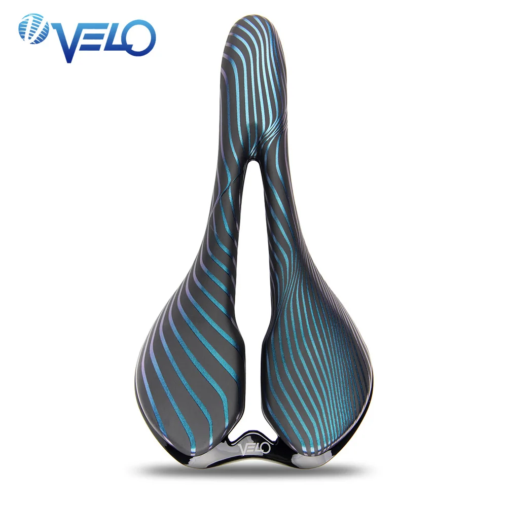 Velo Brand Bicycle Saddle For Racing Ti-alloy Gel Bicycle Saddle Light Racing Wheel Seat Comfort Ergonomic Bicycle Saddle Seat