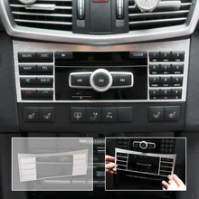 Beler внутренняя центральная консоль Кнопка панель Переключатель декоративная накладка для Mercedes Benz W212 E класс 2010 2011 2012