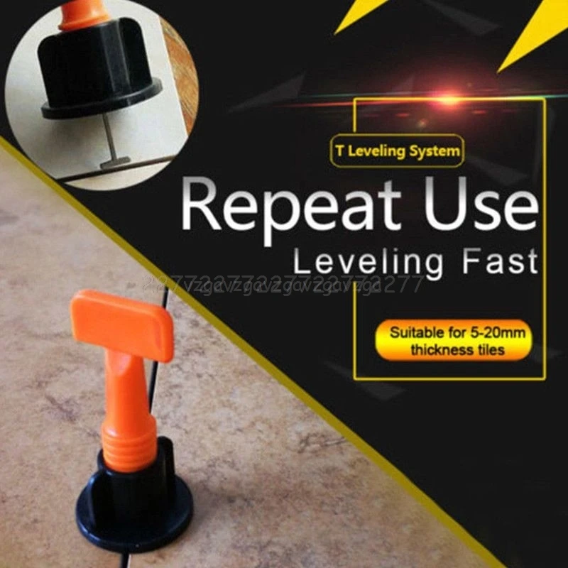 50pcs/set level wedges tile spacers for Flooring Wall Tile carrelage
Leveling System Leveler Locator Spacers Plier A22 19