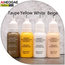 Перманентный пигмент для макияжа 1/2 унции(15 мл)/бутылка для макияжа бровей 23 цвета чернила для татуировки для тату-художника MIK201