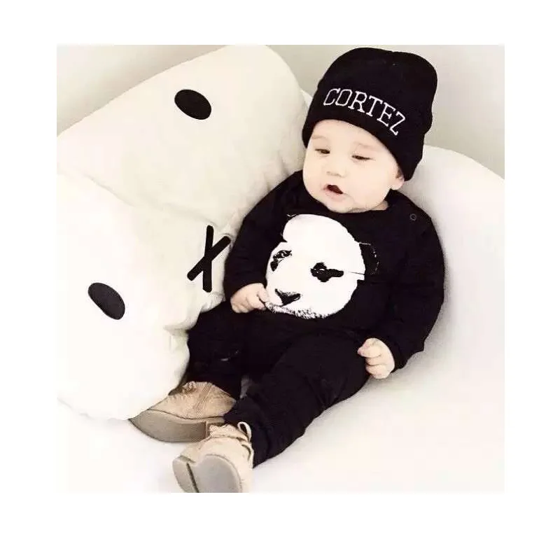 Ongeautoriseerd Mantel Getuigen 2016 nieuwe mooie babykleding jongen kleding baby meisje panda lange mouwen  baby Romper klimmen leuke bebe kleding set pasgeboren|clothes|romper  animalromper hat - AliExpress