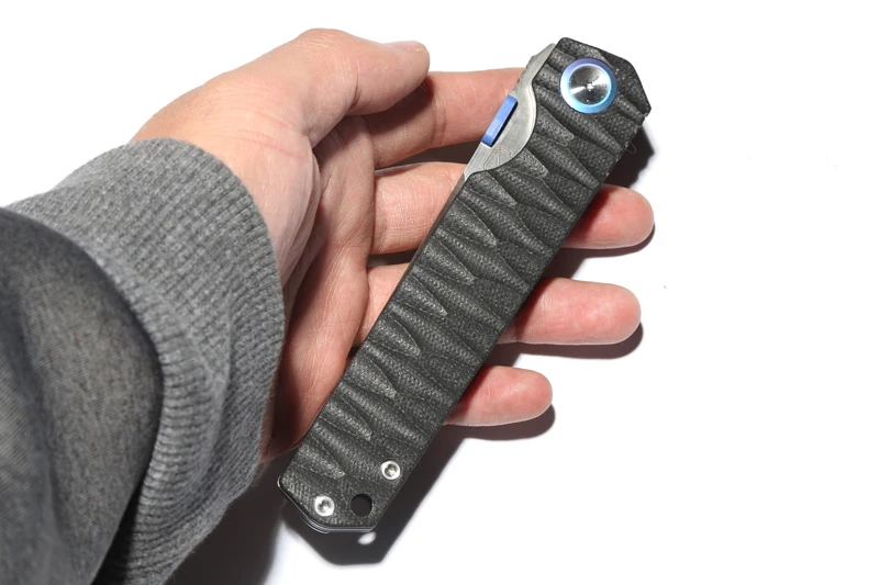 Складной нож STEDEMON ZKC C03 лезвие 440C шарикоподшипник KVT G10 ручка ножи для кемпинга